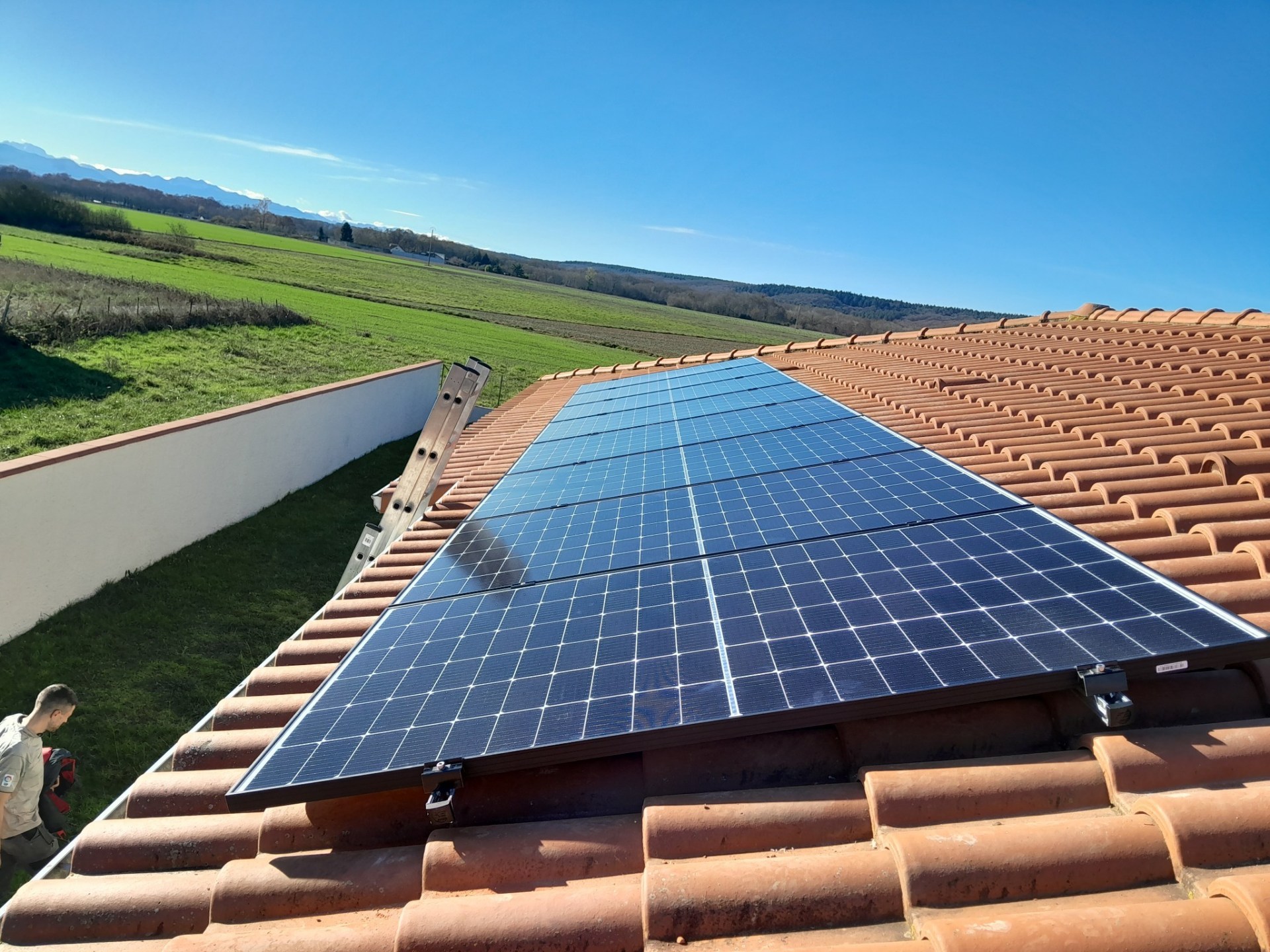 Installation panneau solaire à Oursbelille