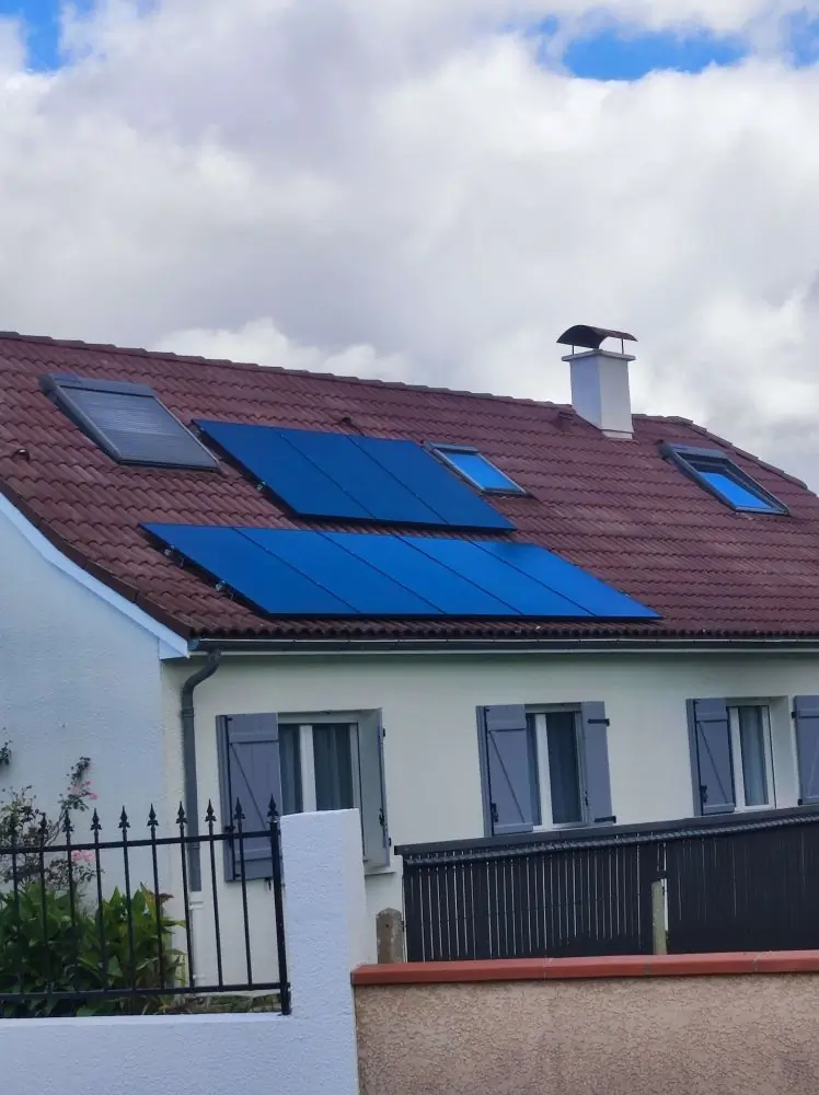 Installation photovoltaïque à Mont