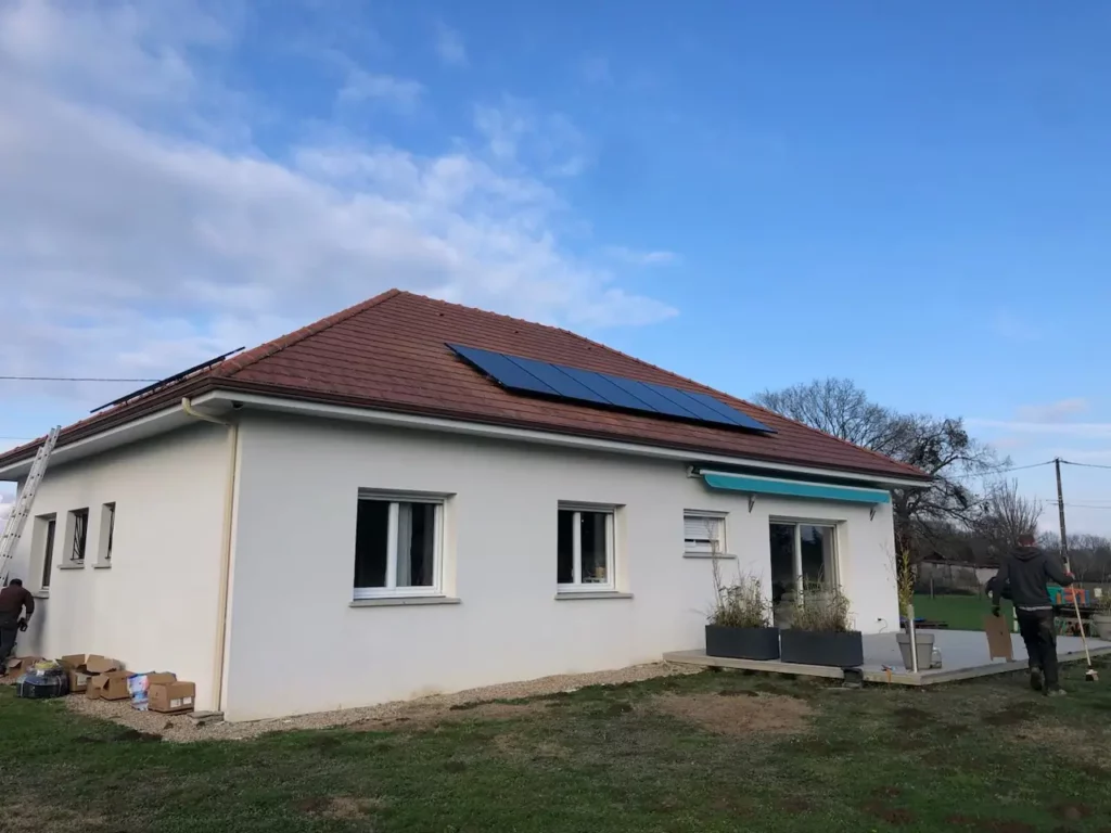 installation photovoltaïque à mazerolles