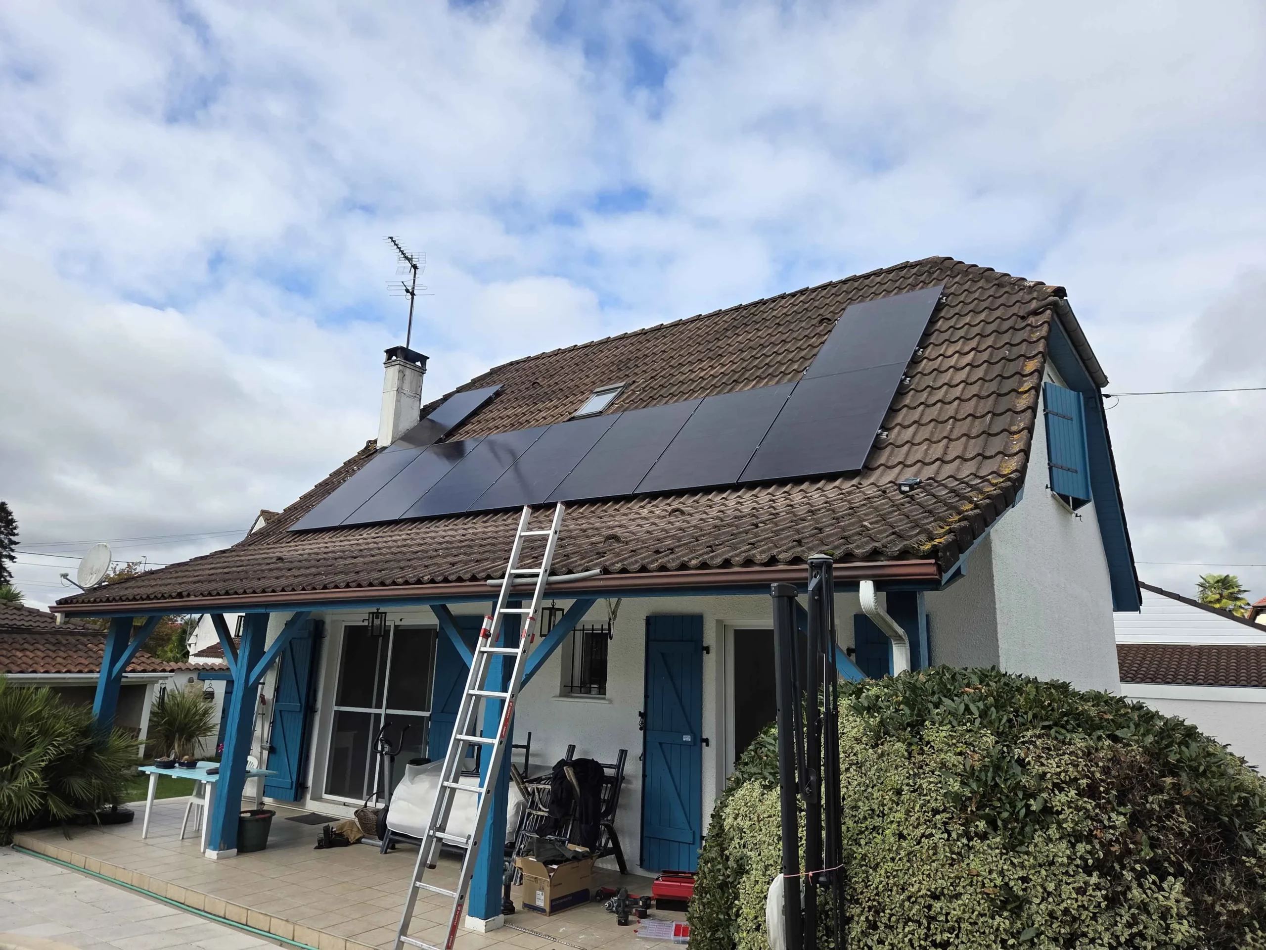 Chantier Photovoltaïque à Pau