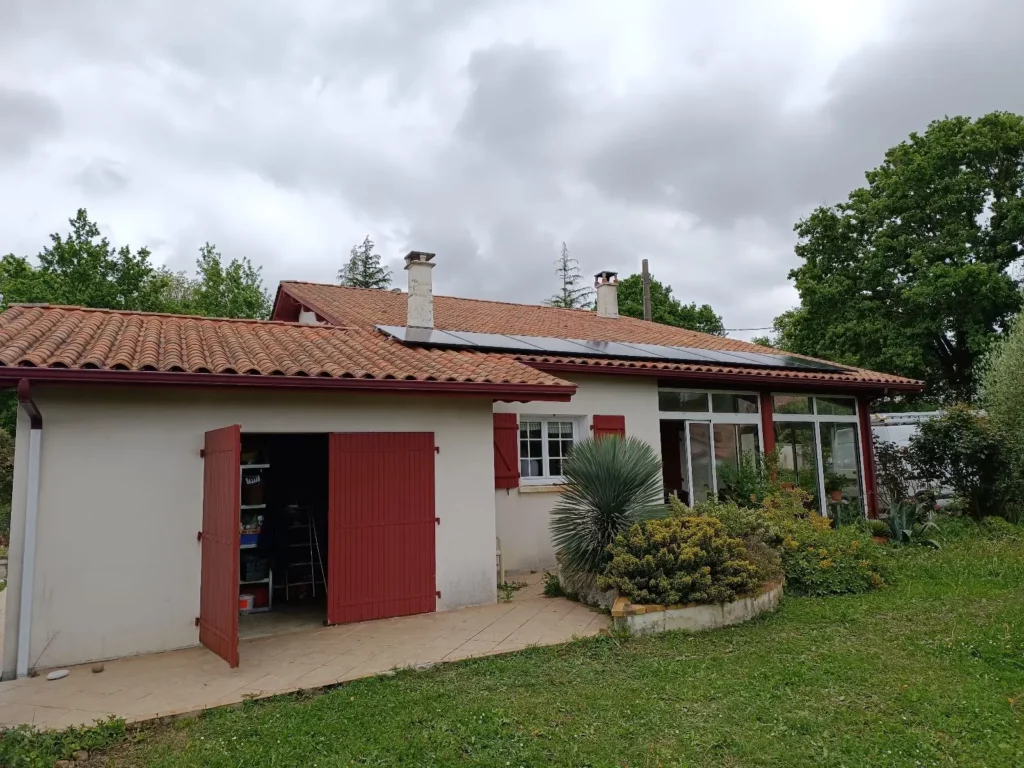 installation panneau solaire à jatxou