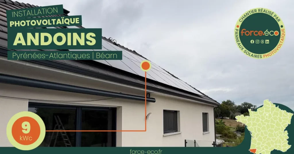Installation Panneau Solaire à Andoins