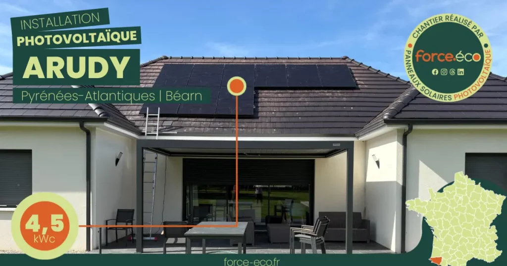 Installation Panneau Solaire à Arudy