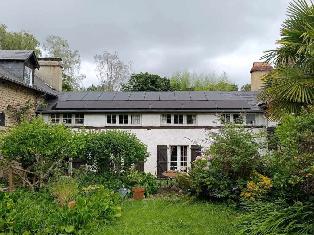 installation panneau solaire à aubertin