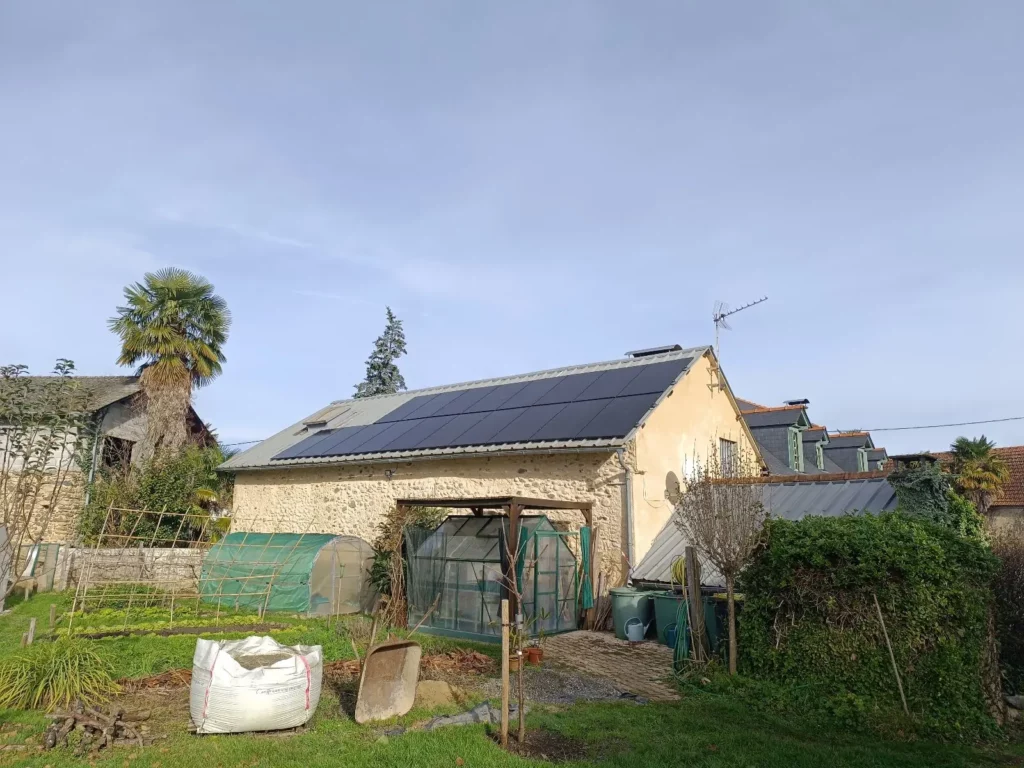 installation panneau solaire à barzun