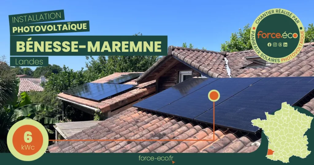Installation Panneau Solaire à Bénesse-Maremne