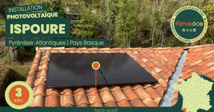 Installation Panneau Solaire à Ispoure