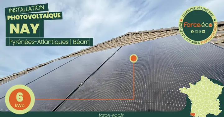 Installation Panneau Solaire à Nay