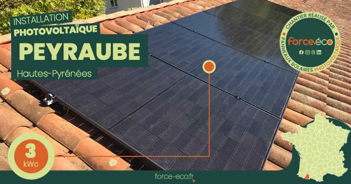 Installation Panneau Solaire à Peyraube