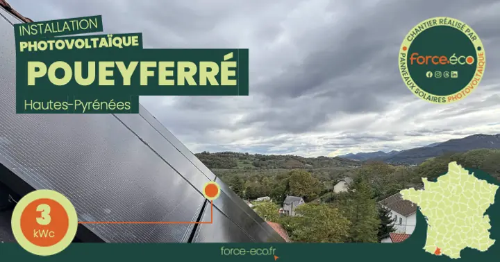 Installation Panneau Solaire à Poueyferré