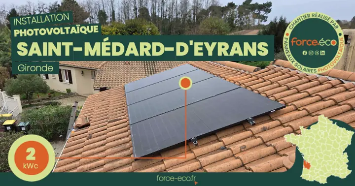 Installation Panneau Solaire à Saint-Médard-d'Eyrans