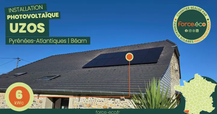 Installation Panneau Solaire à Uzos