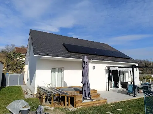 installation panneau solaire à aressy