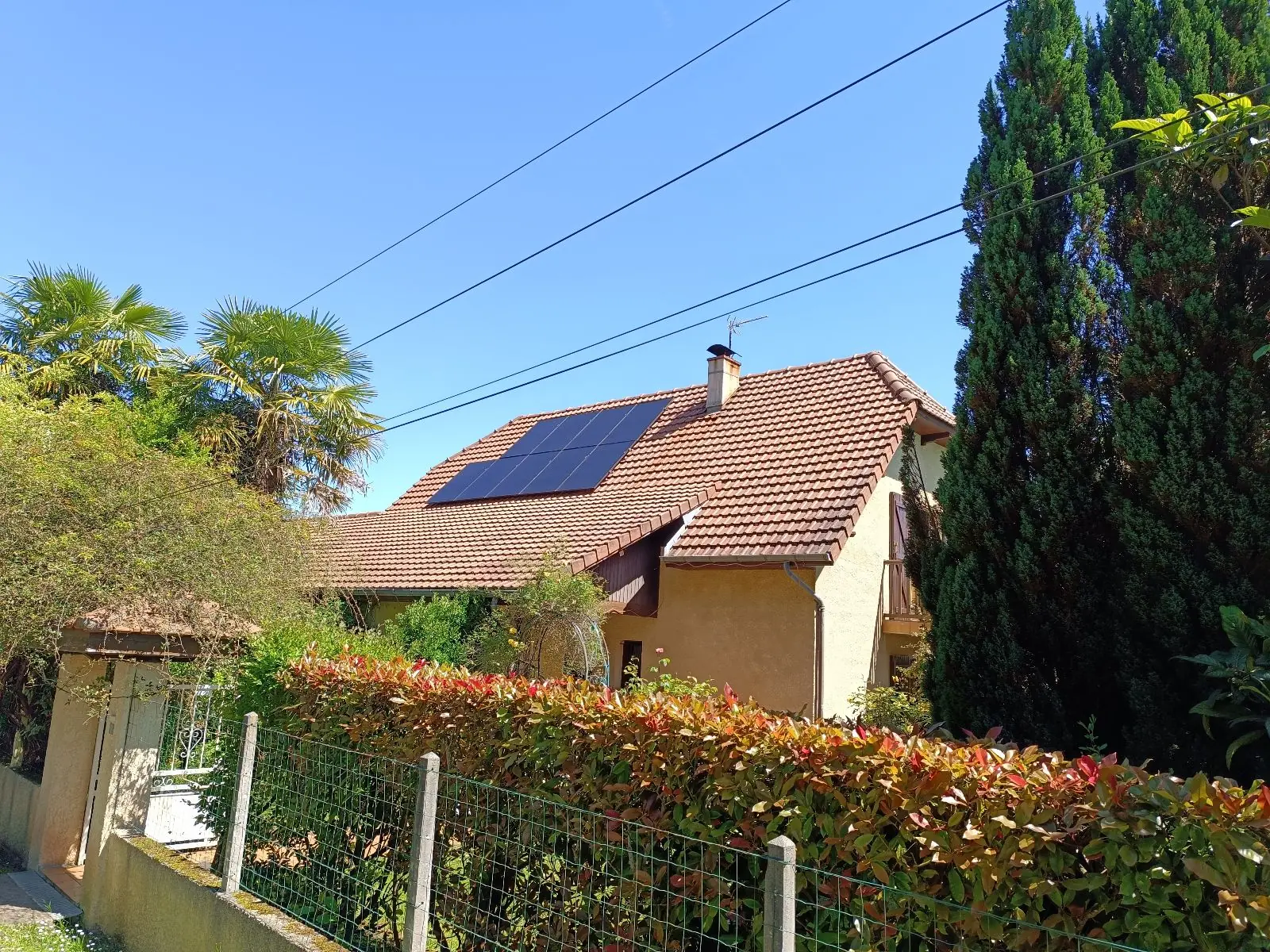 installation panneau solaire à bernadets