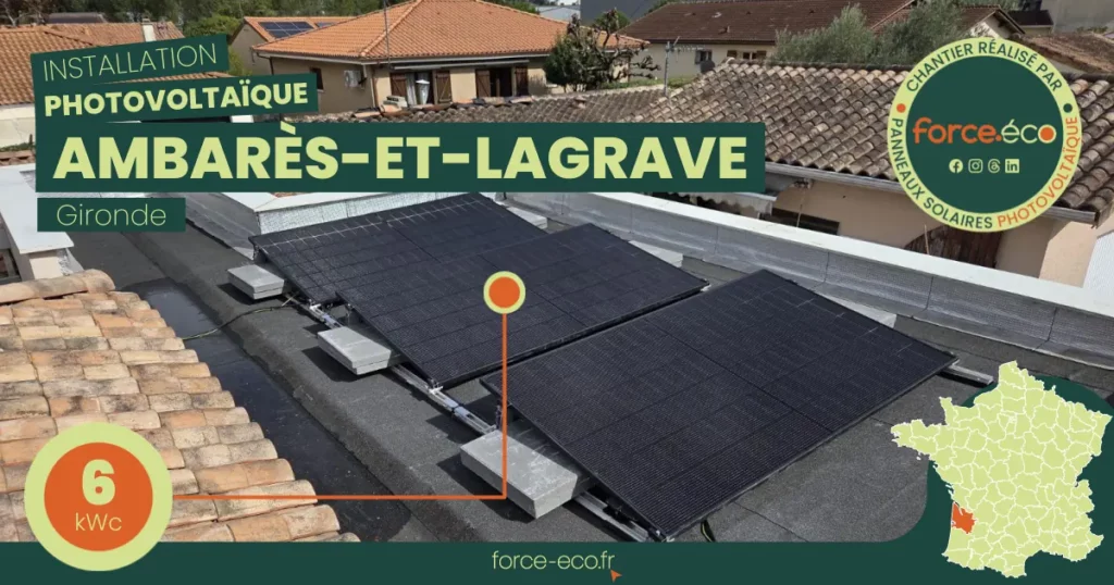 Installation Panneaux Solaires à Ambarès-et-Lagrave