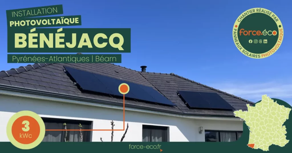 Installation Panneaux Solaires à Bénéjacq