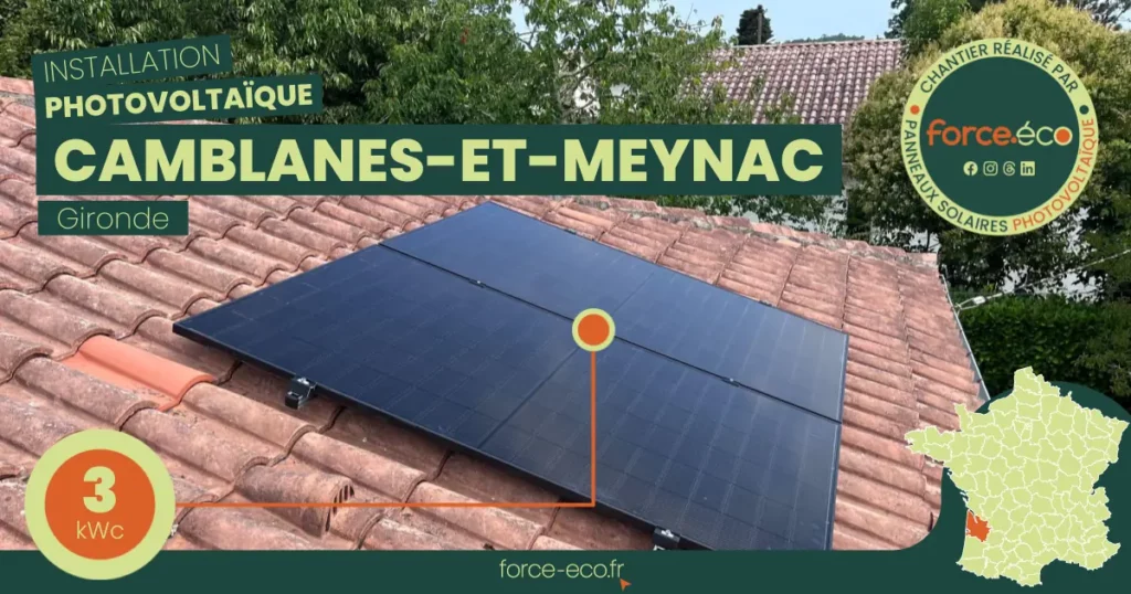 Installation Panneaux Solaires à Camblanes-et-Meynac Installation Panneaux Solaires à Camblanes-et-Meynac