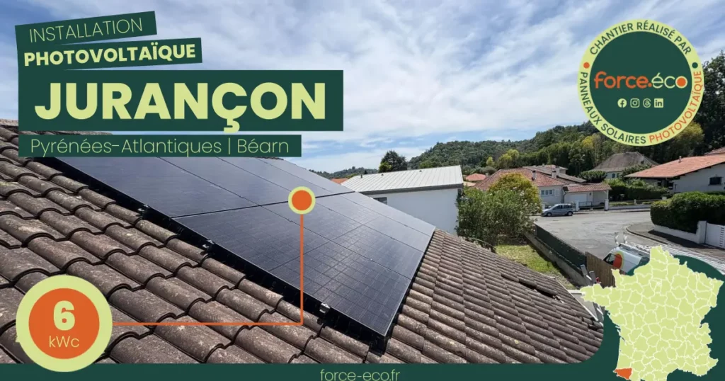 Installation Panneaux Solaires à Jurançon