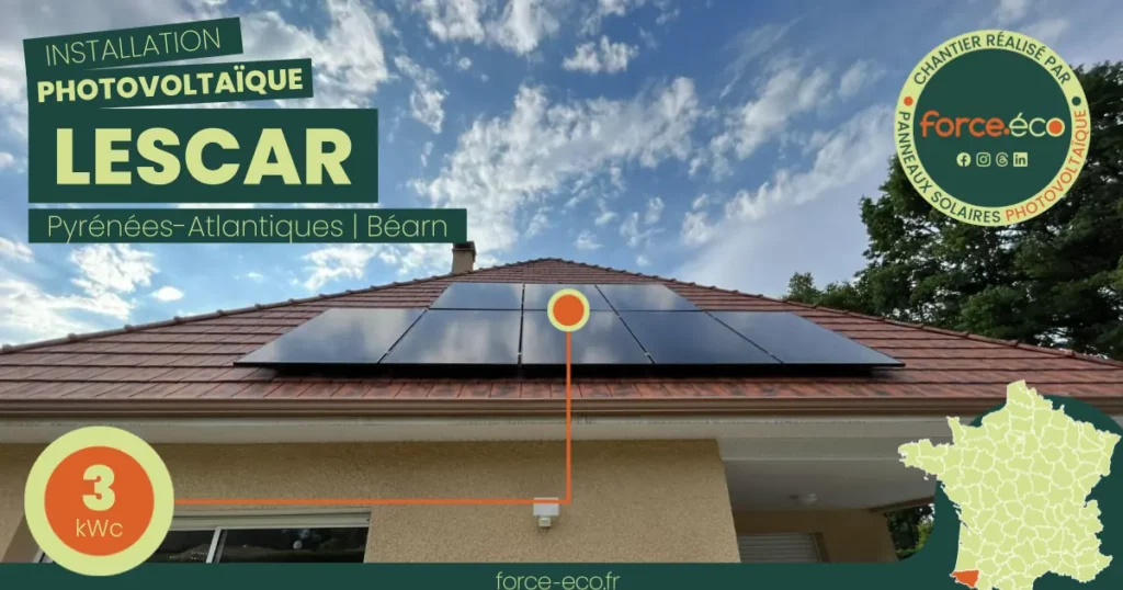 Installation Panneaux Solaires à Lescar