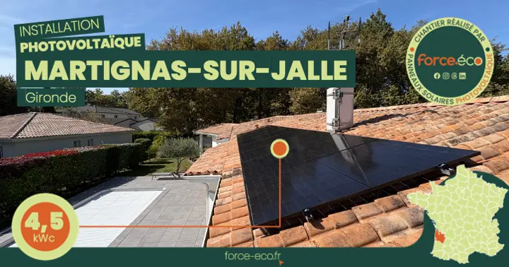 Installation Panneaux Solaires à Martignas-sur-Jalle