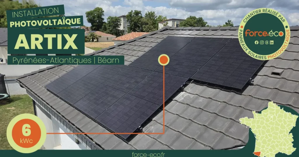 Installation Photovoltaïque à Artix