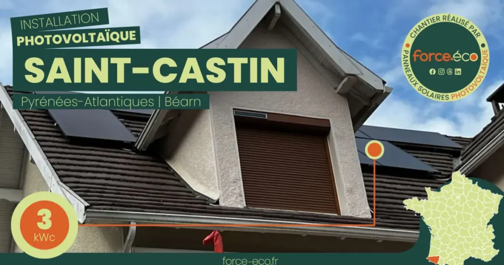 Installation Photovoltaïque à Saint-Castin