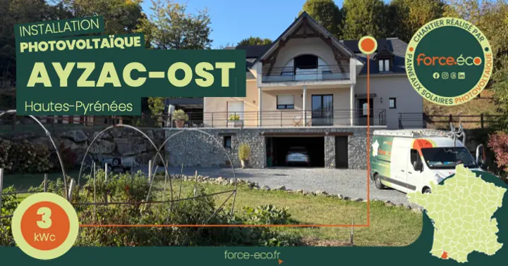 Installation Photovoltaïques à Ayzac-Ost