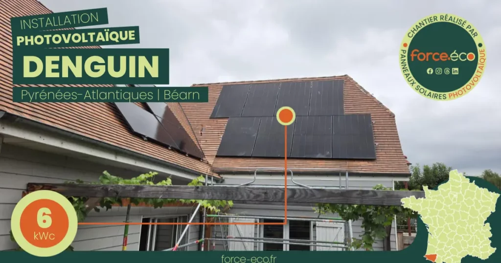 Installation Photovoltaïques à Denguin