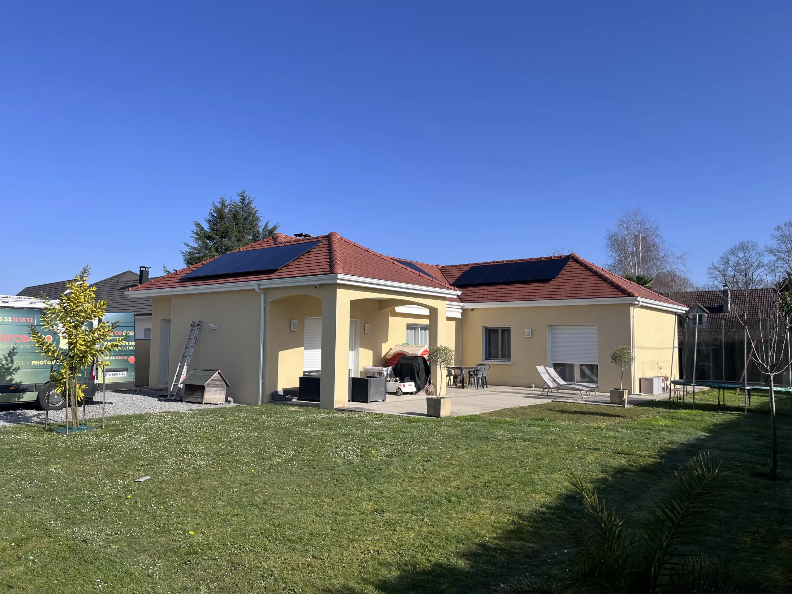 Installation Photovoltaïques à Sauvagnon