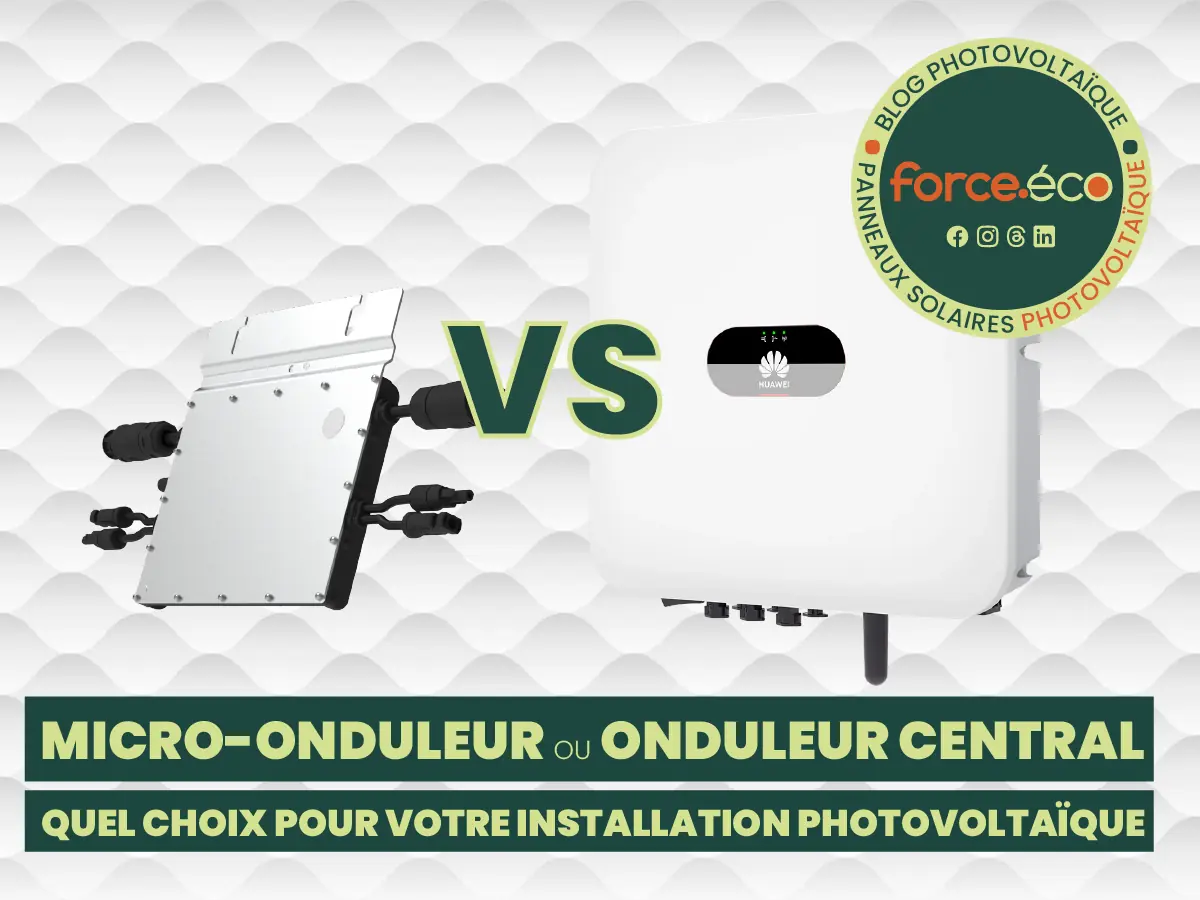 micro-onduleur vs onduleur central